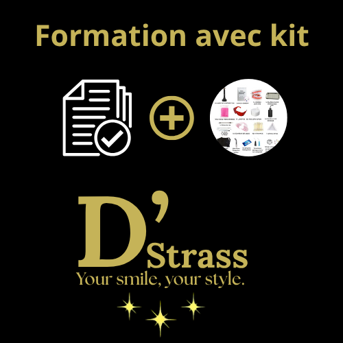 Formation Certifiante Pose de Strass Dentaire – D’Strass - ( Pack Formation avec ou sans Kit)